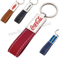 Ucuz Promosyon Deri Anahtarlık Çift Taraflı AA7081